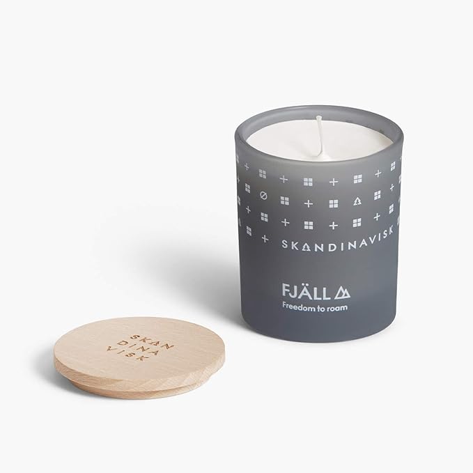 Skandinavisk FJÄLL 'Highland' Mini Scented Candle. Fragrance Notes: Heather and Thyme, Ground Berries and Leaf Sap. 2.3 oz.