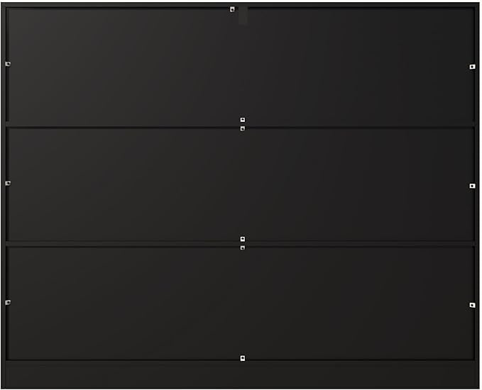 Black Bookshelf, Wooden Bookshelf with Base, Cube Storage Organizer, Bookcase for Living Room,Bedroom,Study and Office(Black, 10-Cube)