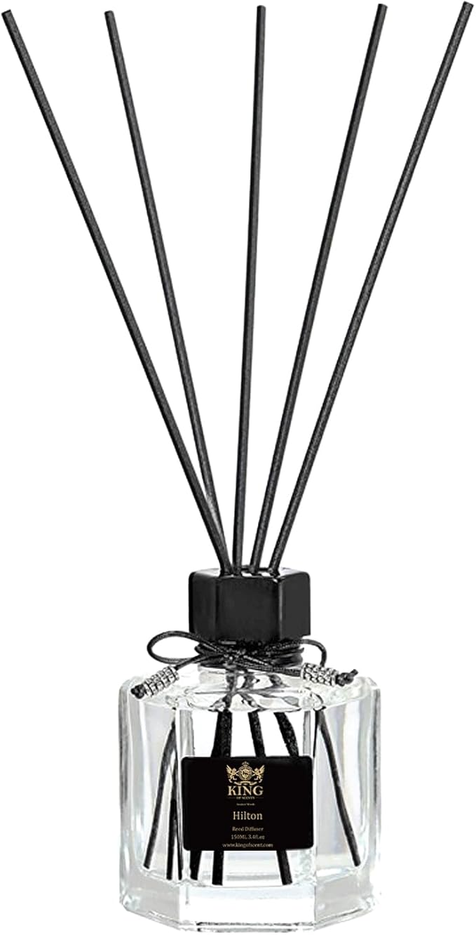 Reed Diffuser & Oil Diffuser Sticks, Aromatherapy, Home & Kitchen Décor,Fragrance and Gifts - Pack of 3 (Hilton Hottle)