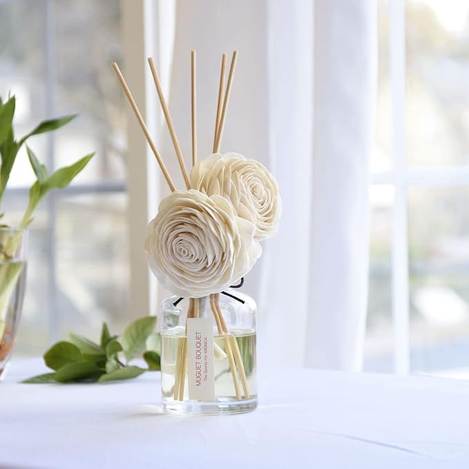 Aronica Twin Sola Diffuser – Lily of The Valley (Muguet) Fragrance, 160ml / 5.41 Floz