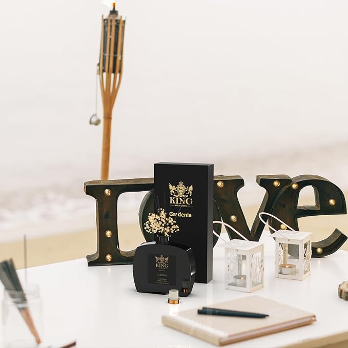 Reed Diffuser & Oil Diffuser Sticks, Aromatherapy, Home & Kitchen Décor,Fragrance and Gifts - Pack of 3 (Gardenia)