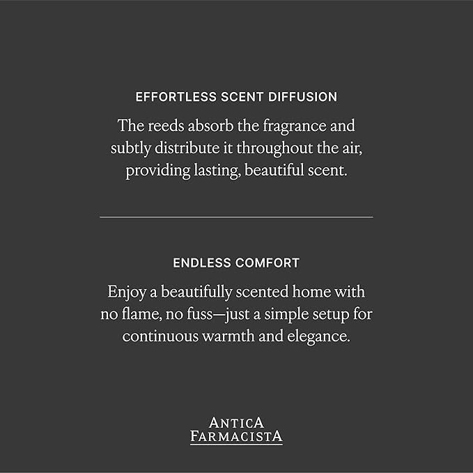 Antica Farmacista Home Ambiance Diffuser, Warm White 8.45 Fl Oz