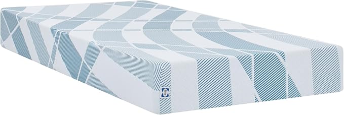 Sealy Dreamlife 8” Foam Mattress-in-a-Box, Twin XL, SealyComfort Gel Memory Foam, Surface-Guard Technology, Breathable Comfort