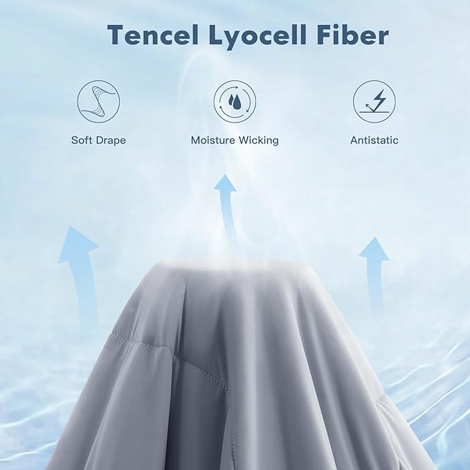 EASELAND Queen Tencel Cooling Comforter for Hot Sleepers - Double-Sided Lightweight and Breathable Fabric for Night Sweats - All Season Cooling Blanket Machine Washable（90x90in, Grey）