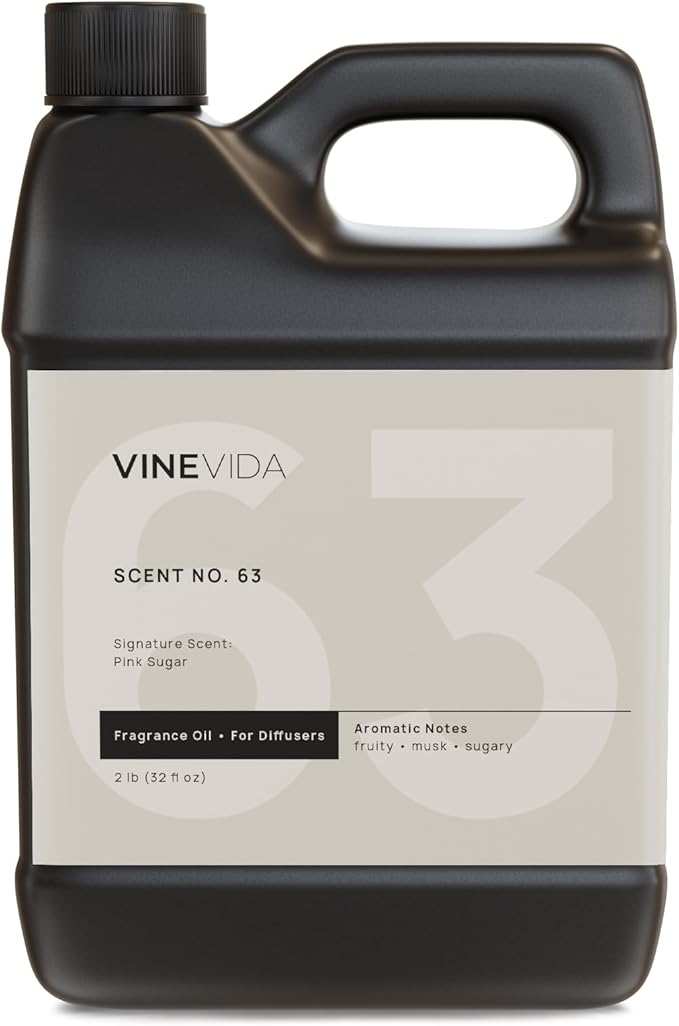 VINEVIDA [32 Fl Oz] Pink Sugar Fragrance Oil for Cold Air Diffusers, Essential Oils for Diffuser Oil Refill & Air Freshener Room Spray