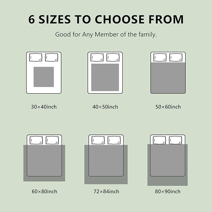 L'AGRATY Chunky Knit Blanket Throw - Soft Throw Blanket 60x80: 100% Hand Kintted Chenile Crochet Throw Blanket for Couch - Large Cable Knit Blanket for Home Decor (Sage Green)