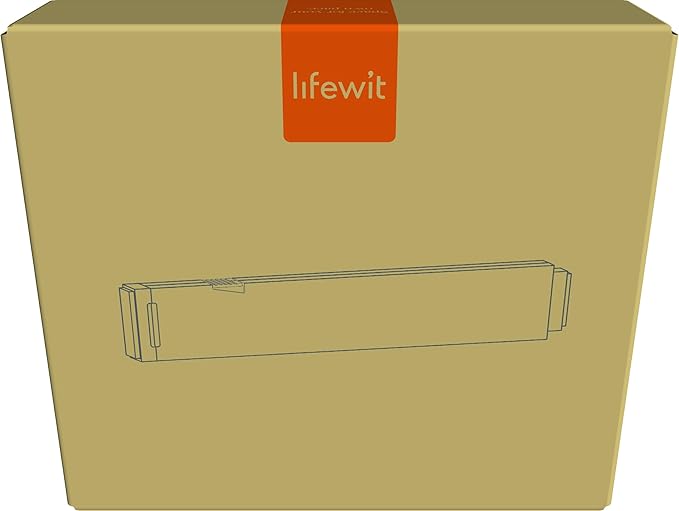 Lifewit 12 Pack Kitchen Drawer Dividers 2.36" High, 11"-17" Adjustable Drawer Organizer for Utensils/Clothes/Makeup, Plastic Expandable Separators in Dresser/Bedroom/Bathroom/Office Storage
