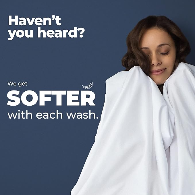 100% Egyptian Cotton Percale Pillow Cases Set - Luxurious 400 Thread Count, Breathable & Skin-Friendly Percale Pillow Cases - Softer After Each Wash - Oeko-TEX Certified – Percale Pillow Cases