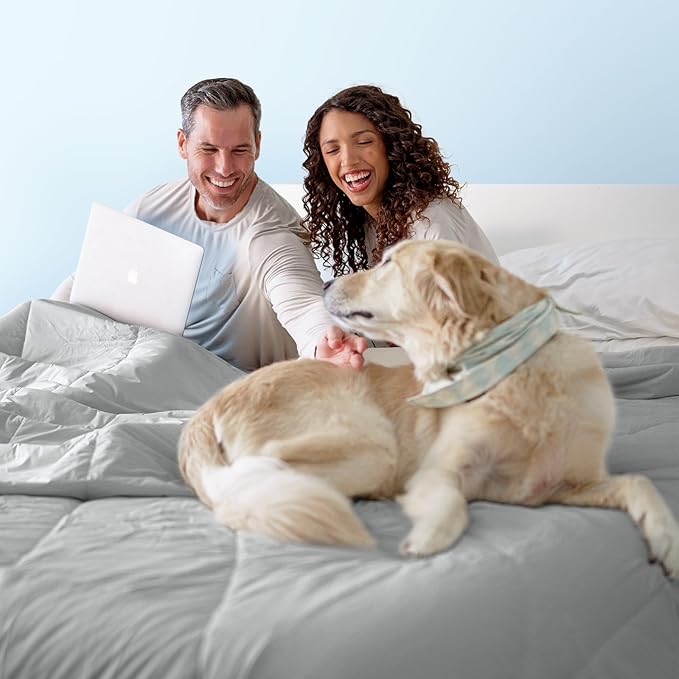 Dream Valley®Outlast®Deepsleep Cooling Comforter, Full/Queen Size, NASA-Grade Space Technology Cooling Blanket for Hot Sleepers Night Sweats, Q-Max > 0.45 Aerocool™Breathable, Mint Macaron, 90"x90"