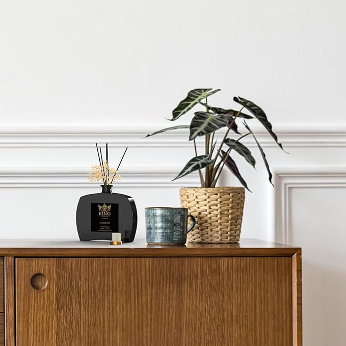 Reed Diffuser & Oil Diffuser Sticks, Aromatherapy, Home & Kitchen Décor,Fragrance and Gifts - Pack of 3 (Gardenia)