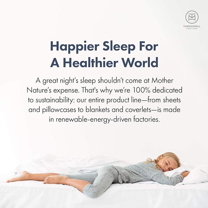 Threadmill 100% Cotton Sheets for Cal King Size Bed - 600 Thread Count Cal King Bed Sheets Set with 16” Deep Pocket - Damask Stripe Sateen Weave 4-Piece Bedding Set with Cooling Effect, Dark Grey