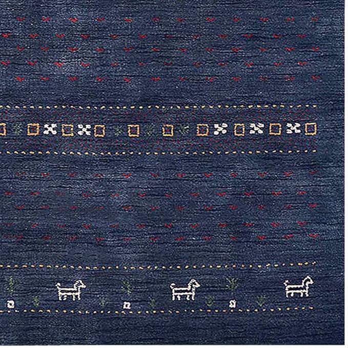 Hand Knotted Loom Wool ECO-Friendly Area Rugs - 2'6''x6', Runner, Brown Color, Solid Plain Design, High Pile Handmade Anti Skid Area Rugs for Living Room, Bed Room (L00111)