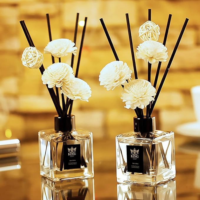 Reed Diffuser & Oil Diffuser Sticks, Aromatherapy, Home & Kitchen Décor,Fragrance and Gifts - Pack of 3 (Ritz Carlton)