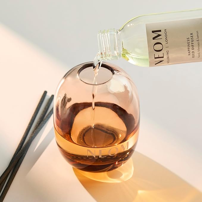 NEOM- Reed Diffuser (Reed Diffuser 100ml, Happiness)