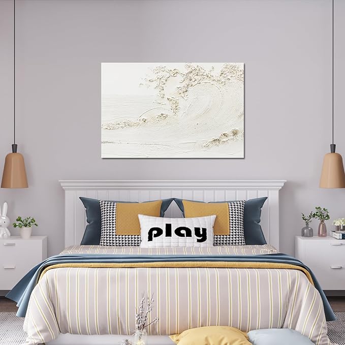 Canvas Wall Art Decor Artwork for Walls Wall Art for Living Room Black Abstract Wall Art Decor Canvas Art Wall Decor Modern Textured Wall Art Black Wall Paintings 24" X 36" Bedroom Office Decor