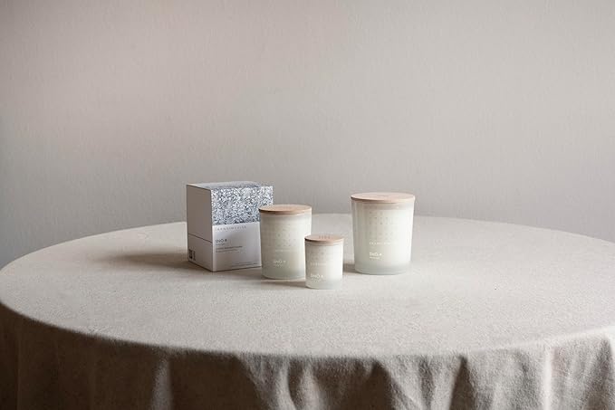 Skandinavisk SNÖ 'Snow' Scented Candle, Special Edition, Scent Notes: Frozen Forests and Frosted Berries, The Sharp Breath of Subzero Skies, Vegan Formula, 7.0 oz.
