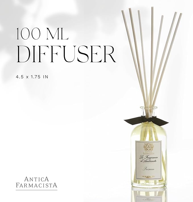 Antica Farmacista Home Ambiance Diffuser, Prosecco, 3.4 Fl Oz
