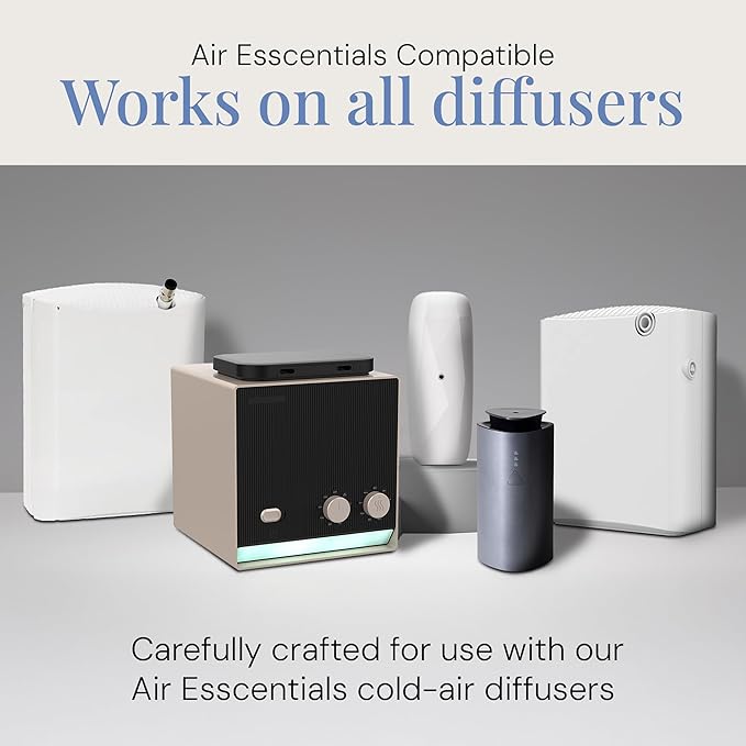 Mint Verbena Aroma Oil, Essential Oils Blend for Diffusers & Scent Machines, Citrus Charm & Minty Undertones, Aromatherapy, Cold Air Diffuser Compatible, 300 mL