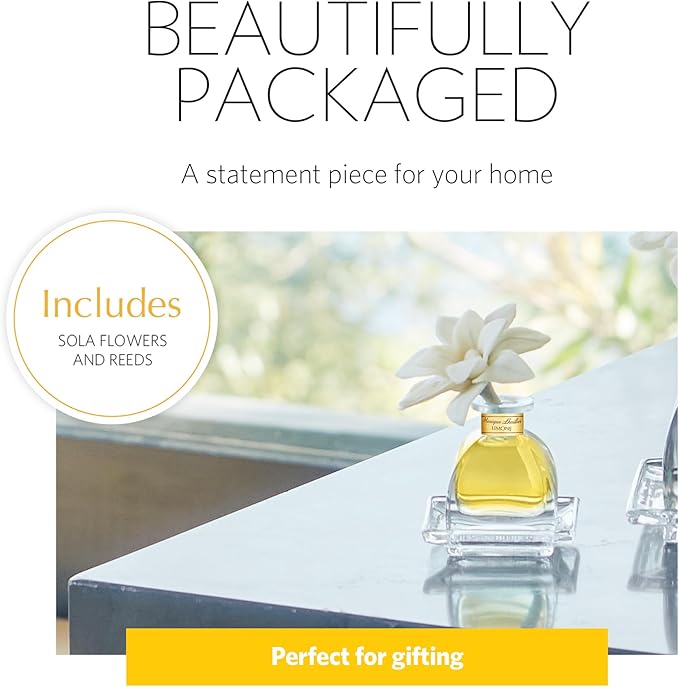 AGRARIA PetiteEssence Flower and Reed Diffuser Set - Hand Crafted Sola Botanical Home Fragrance, Scented Oil - Gift Set for All Occasions