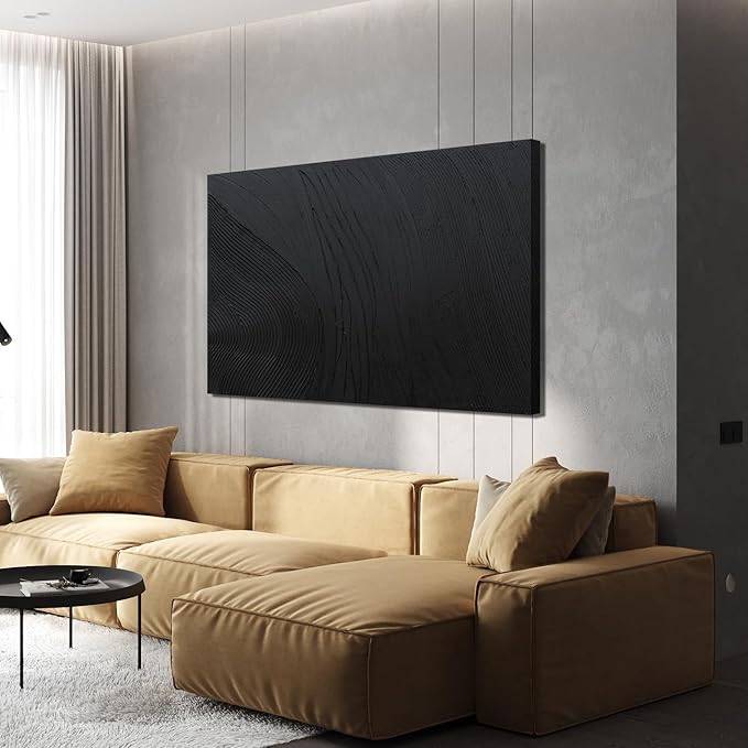 Canvas Wall Art Decor Large Wall Art for Living Room Canvas Art Wall Decor Landscape Natural Wall Art Large Artwork for Walls Modern Coastal Wave Wall Paintings 32" X 48" Bedroom Office Decor