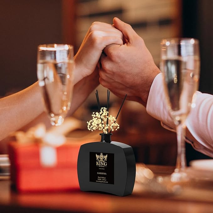 Reed Diffuser & Oil Diffuser Sticks, Aromatherapy, Home & Kitchen Décor,Fragrance and Gifts - Pack of 3 (Gardenia)