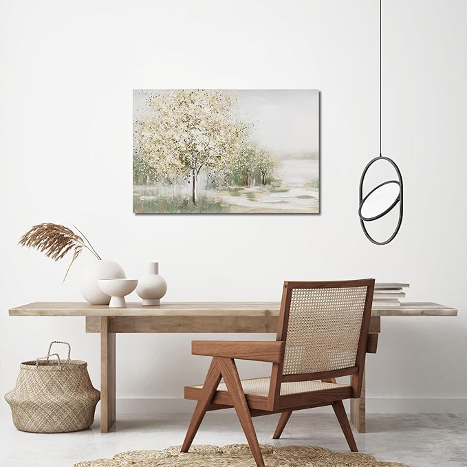 Canvas Wall Art Decor Wall Art Pictures for Living Room Canvas Art Wall Decor Artwork for Walls Natural Landscape Wall Art Decor Vintage Tree Wall Art Prints 24" X 36" for Bedroom Office Kitchen