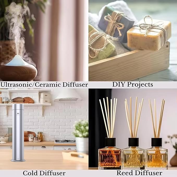 Essential Oil Aromatherapy Inspired by Luxury Hotels - Home Luxury Scent - Antal Hayat Diffuser Oil Scent - Diffuser Oil Blends for Aromatherapy (4.1 Fl Oz, Ritz Carlton)
