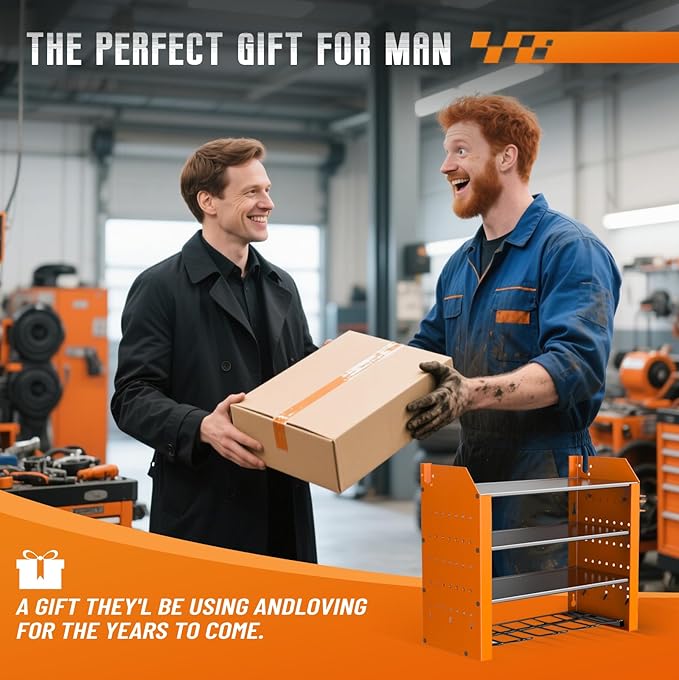 Power Tool Organizer Wall Mount, 4 Tier Tool Organizer For Space Saving,Used For Electric Drills, Saws And Toolbox Parts, Wall Hooks