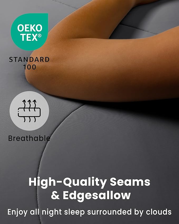 Cooling Silicone Foam Filled Cooling Comforter,Cooling Blanket for Hot Sleeper,Full Size Summer Ice Comforter,All-Season Lightweight Bedding,Keep Cooling&Breathable All Night(68"x88")