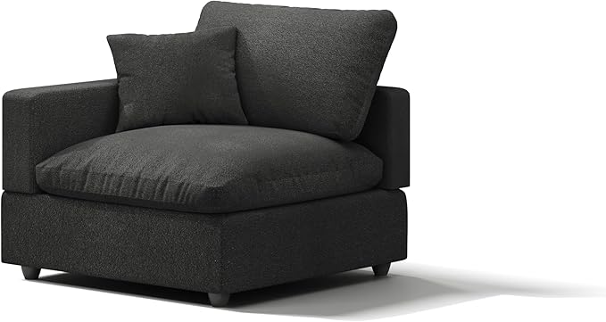 Modular Sectional Sofa Couch for Living Room, Convertible Upholstered Comfy Couches Deep Seat Sofa | Removable & Washable Cushion Covers, Filled with Down Cotton | Free Combination Sleeper Sofa Bed