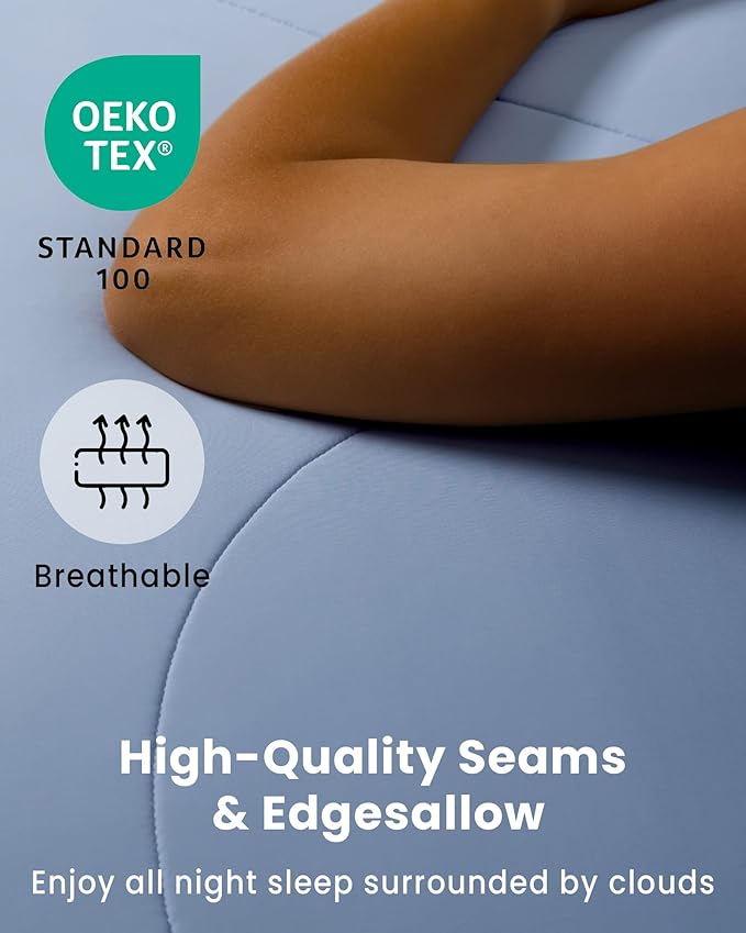 Cooling Silicone Foam Filled Cooling Comforter,Cooling Blanket for Hot Sleeper,Full Size Summer Ice Comforter,All-Season Lightweight Bedding,Keep Cooling&Breathable All Night(68"x88")