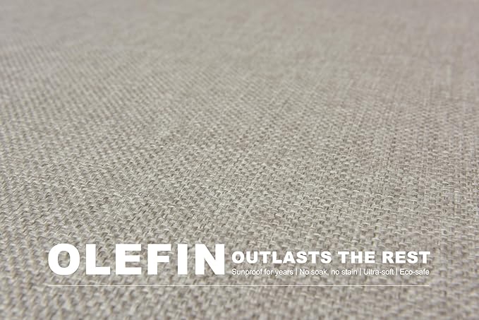 PURPLE LEAF 11 Pieces Outdoor Patio Dining Set Modern Large Weather-Resistant Table and Aluminum Chairs Cushions and Pillows Included for Family Dinners Indoor Decor Kitchen Grey