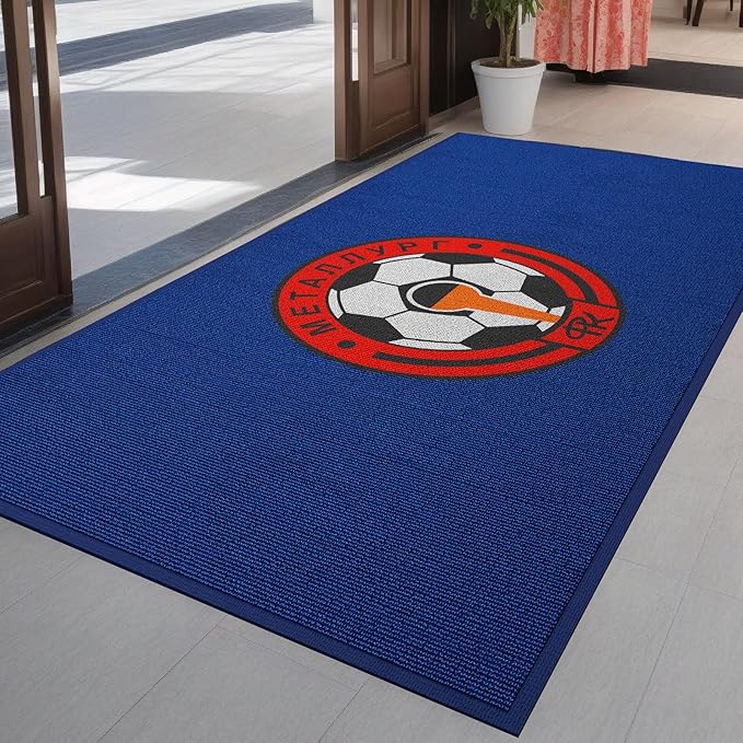 Custom Floor Mat Doormat Entryway Area Rug Welcome Carpet for Business Home Indoor/Outdoor Non Slip Washable Durable