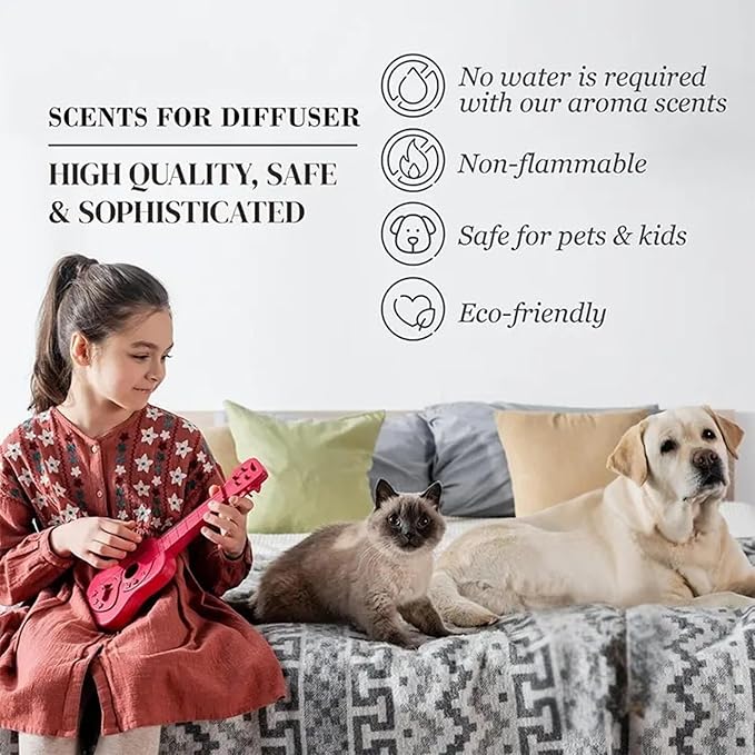 Dream on Essential Oil Scent 500mL - Luxury Home Aromatherapy Diffuser Oil - Formulated with Hints of Bright White Tea, Sweet Vanilla, & Earthy Cedar - Inspired by One Hotel Miami Beach