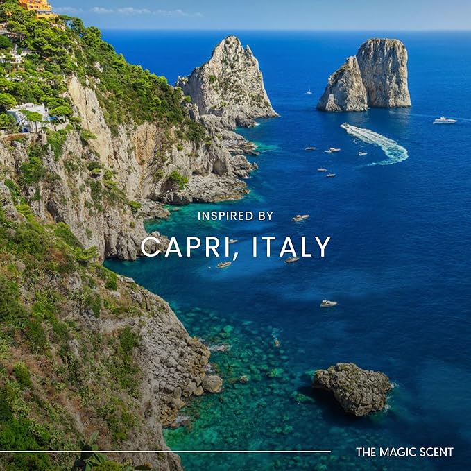 The Magic Scent Hotel Di Capri Hotel Scent Diffuser Oil - Cold-Air & Ultrasonic Fragrance Oil for Diffuser Inspired by Capri, Italy - Essential Oils for Diffusers Aromatherapy - 4 fl oz, 120 mL