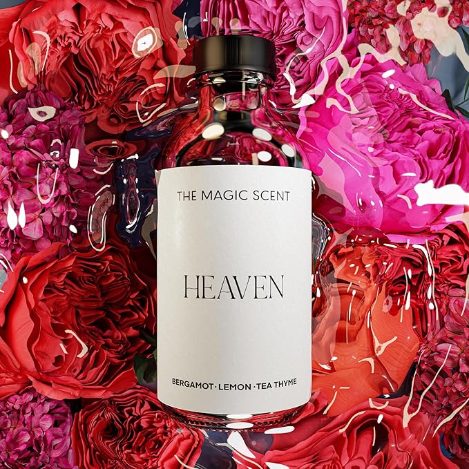 The Magic Scent Heaven Hotel Scent Diffuser Oil - Cold-Air & Ultrasonic Fragrance Oil for Diffuser Inspired by The Aria Hotel, Las Vegas - Essential Oils for Diffusers Aromatherapy - 4 fl oz, 120 mL