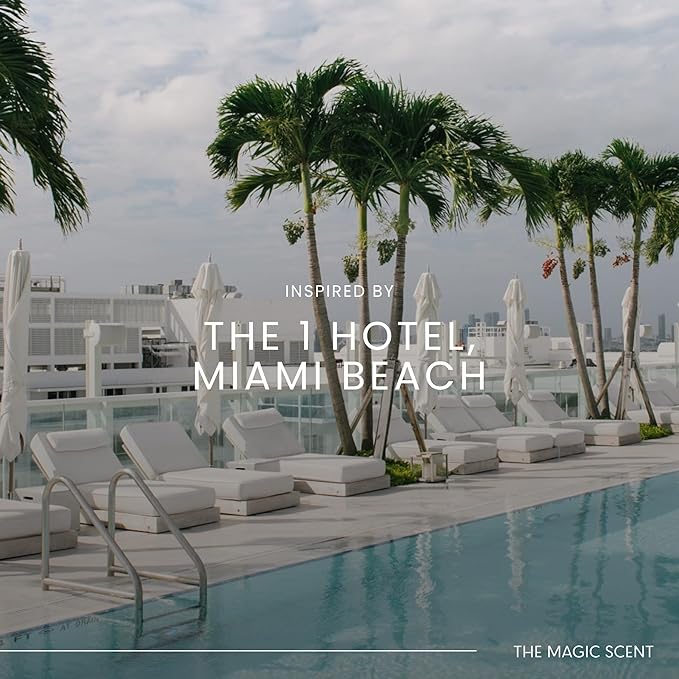 The Magic Scent Whitewood Diffuser Oil - Hotel & Home Luxury Scents Inspired by 1 Hotel Miami Beach, Compare to My Way Diffuser Oil Scents for Home, Designed for Use in All Diffusers - 4 fl oz, 120 mL