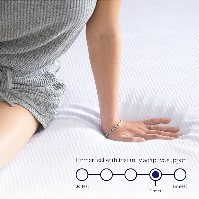 PurpleFlex Full Mattress – 8" GelFlex Grid, Better Than Memory Foam, Temperature Neutral, Responsive, Breathable, Pressure Relief, Made in USA