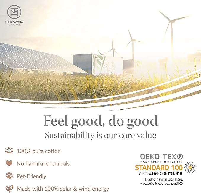 Threadmill Luxury Cotton Blankets for Queen Size Bed | All-Season 100% Cotton Queen Size Blanket | Aster Cozy Lightweight, Soft Breathable Coverlet fits Full Size Bed, 90x92 | Sage Green