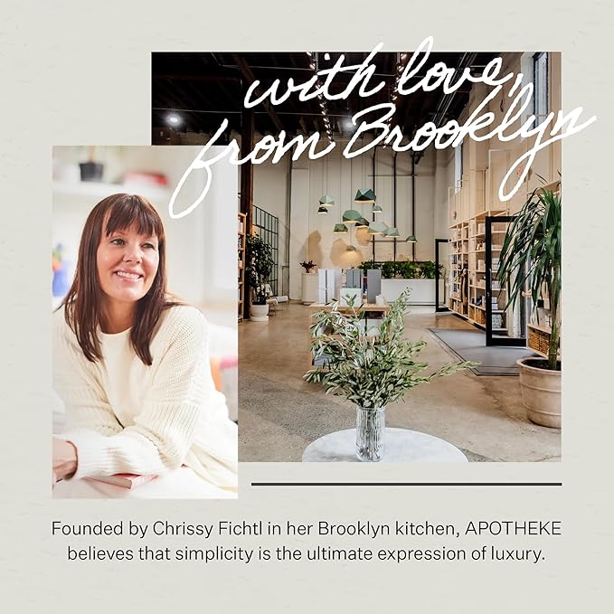 Apotheke Luxury Scented Reed Diffuser for Home, Apricot Red Currant - 6.7 Fl Oz Essential Oil Aromatherapy - 10 Rattan Scent Sticks Room Diffuser - Long-Lasting Fragrance for Bedroom, Home, Bathroom