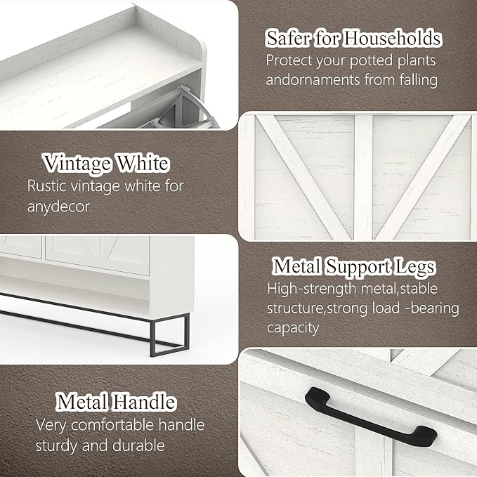 MISHAO Shoe Storage Cabinet with 4 Flip Drawers, Narrow Hidden Shoe Cabinet for Entryway, Freestanding Slim Shoe Rack Organizer with Metal Legs, Oak White