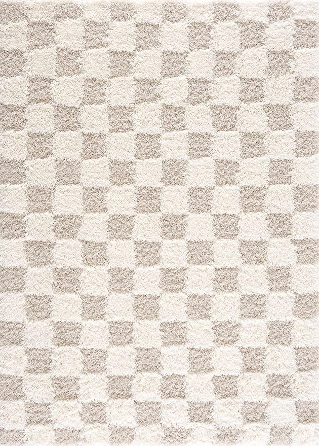Hauteloom Atira Hallway, Kitchen Runner Rug - Contemporary - Plush Pile - Cream, Light Beige, Light Brown - 2'7" x 12'