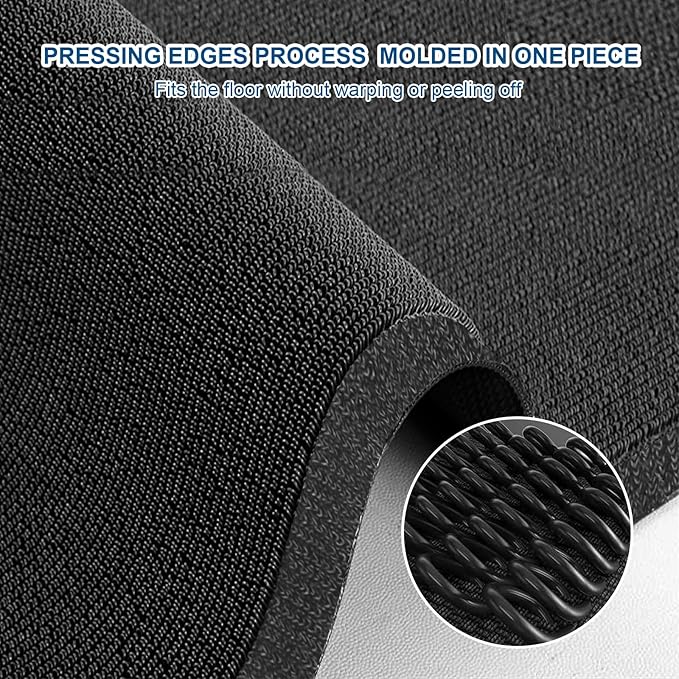 Custom Doormat with Any Logo Size Color Shape Floor Mat Entryway Area Rug Welcome Carpet for Business Home Indoor/Outdoor Non Slip Washable Durable