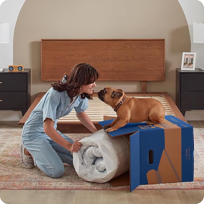 Sealy Dreamlife 8” Foam Mattress-in-a-Box, Full, SealyComfort Gel Memory Foam, Surface-Guard Technology, Breathable Comfort