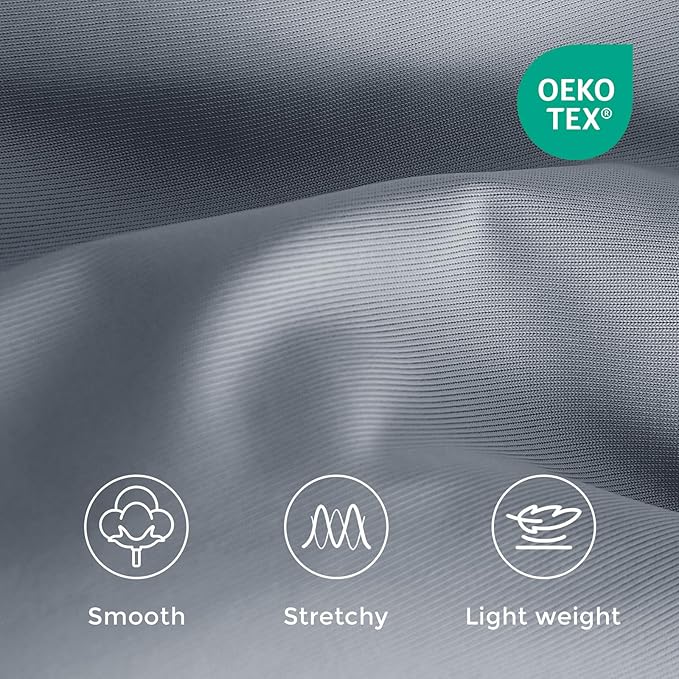 EASELAND King Tencel Cooling Comforter for Hot Sleepers - Double-Sided Lightweight and Breathable Fabric for Night Sweats - All Season Cooling Blanket Machine Washable（108x90in, Grey）