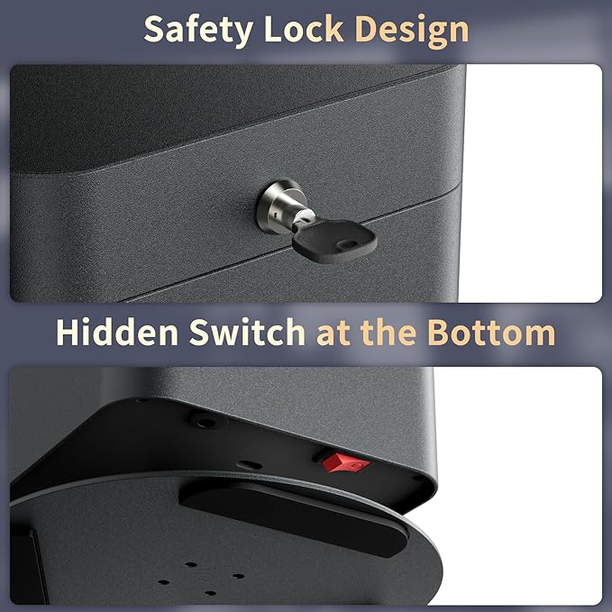 1500ml Scent Air Machine for Home, 4000 sq. ft Coverage Waterless Diffuser Essential Oil Diffuser Hotel Scent Diffuser Cold Air Nebulizer for Large Room Hotel Office (Deep Gray)