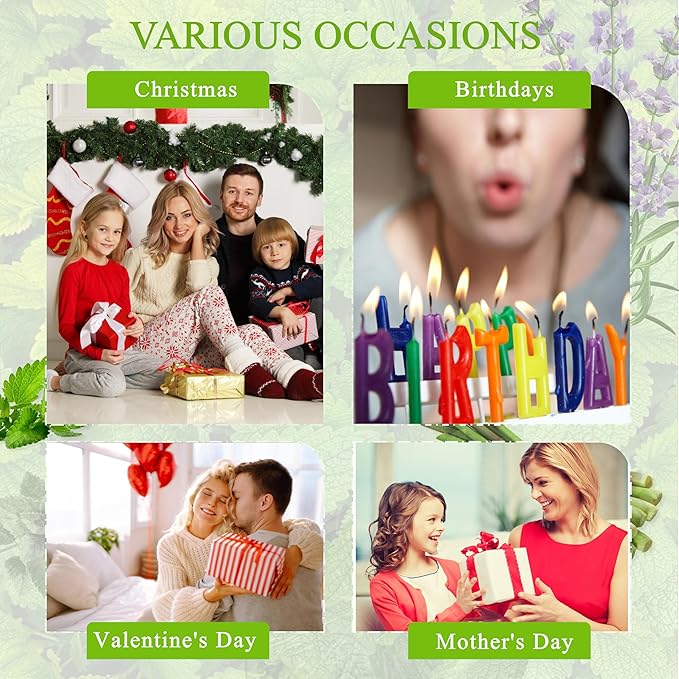 ACITHGL 36 Pcs 4oz Mini Mason Jar Candles Small Scented Candles Bulk Aromatherapy Ideal Souvenir Favors for Wedding Birthday Party (Sage, Mint, Citronella, Black)