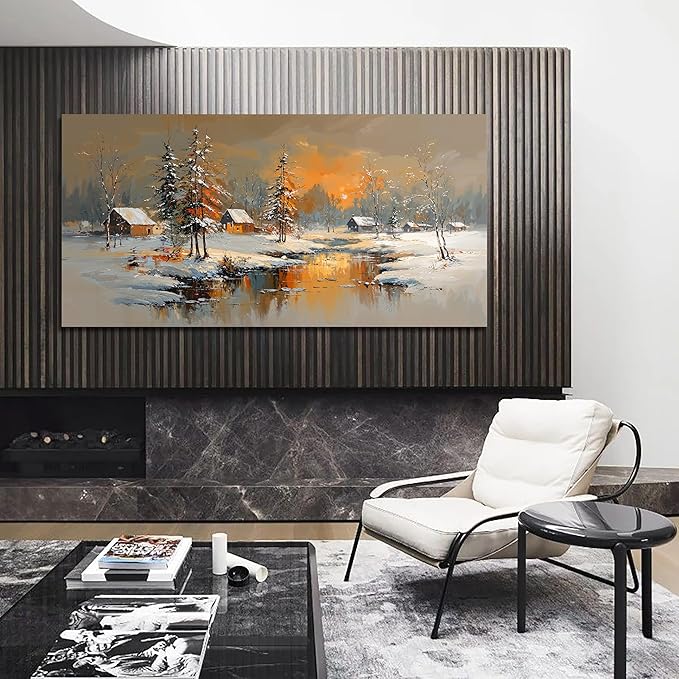 Canvas Wall Art Decor Modern Wall Art Pictures for Living Room Nature Coastal Wall Art Prints Large Landscape Wall Art Decorations Artwork for Walls Canvas Art Wall Decor Home Office Decor 24" X 48"