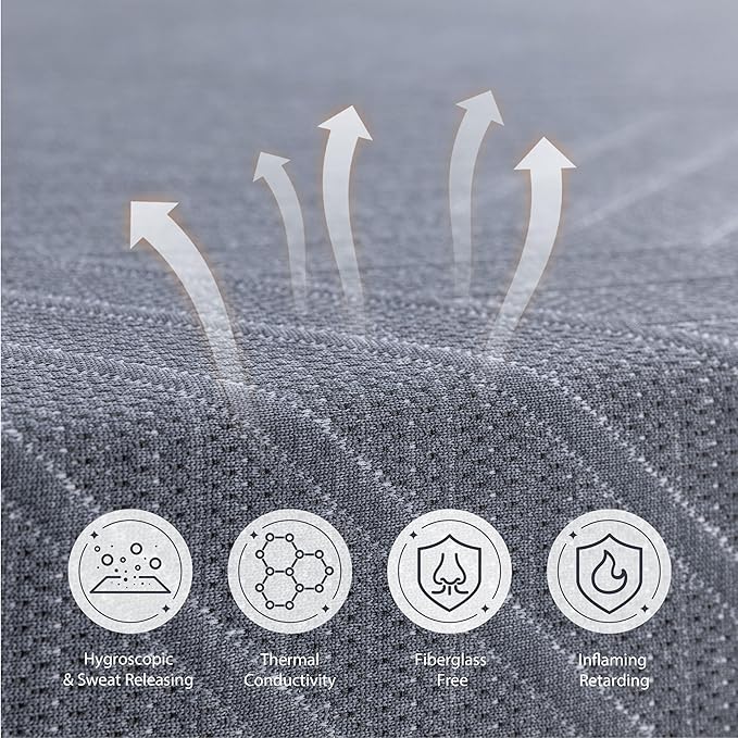 Twin XL Adjustable Bed Base Frame with Wireless Remote + 12 Inch Twin XL Gel Memory Foam Mattress Bed in a Box, Head and Foot Incline, Zero Gravity, Fiberglass Free,80" × 38"